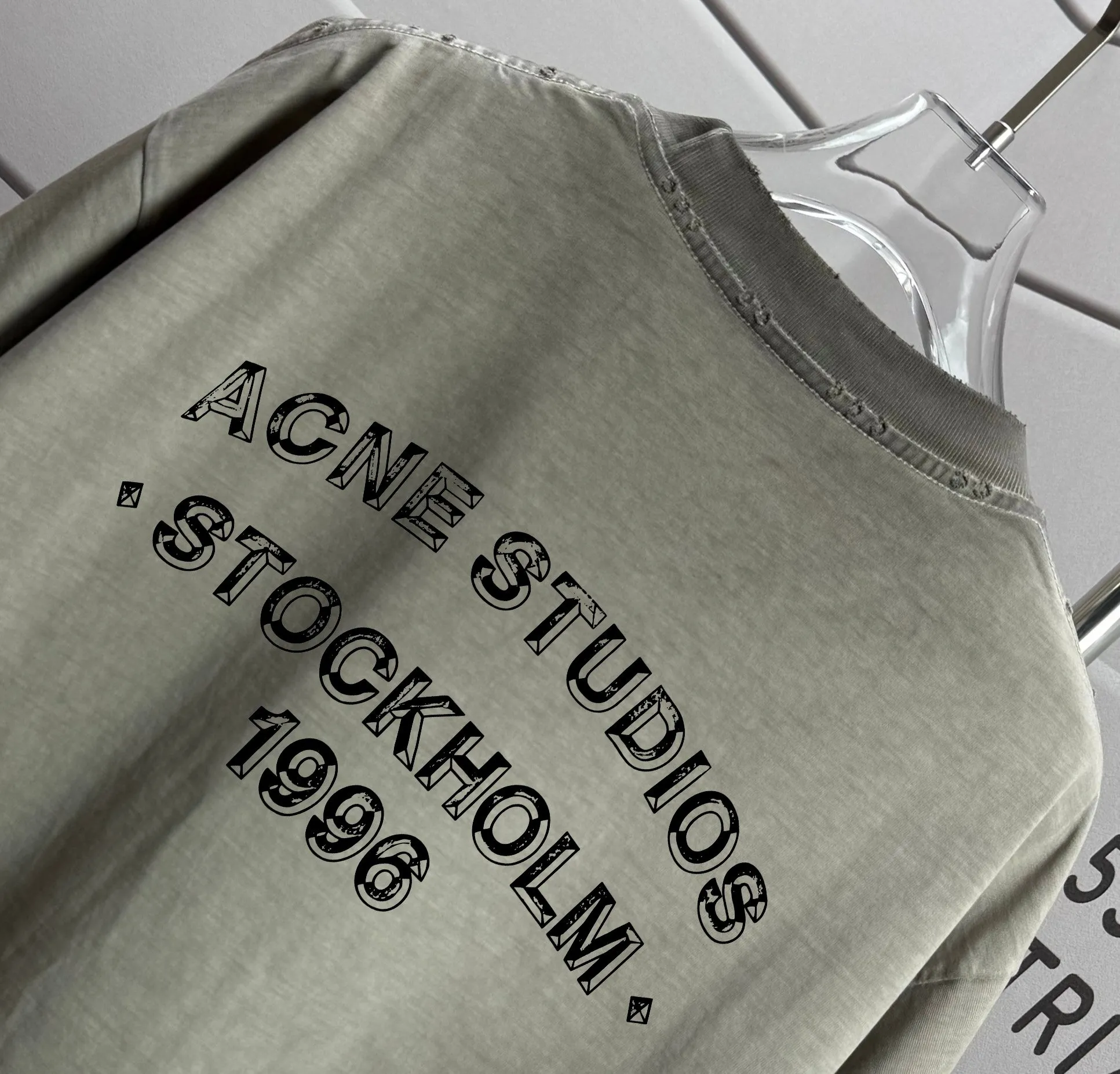 # 90 Acne studios * 2026 New Arrival tee Same Style : Size :S M L XL XXL Size： S （90-130 ） M （120-150 ） L （140-165 ） XL （160-180 ） XXL （180 ）